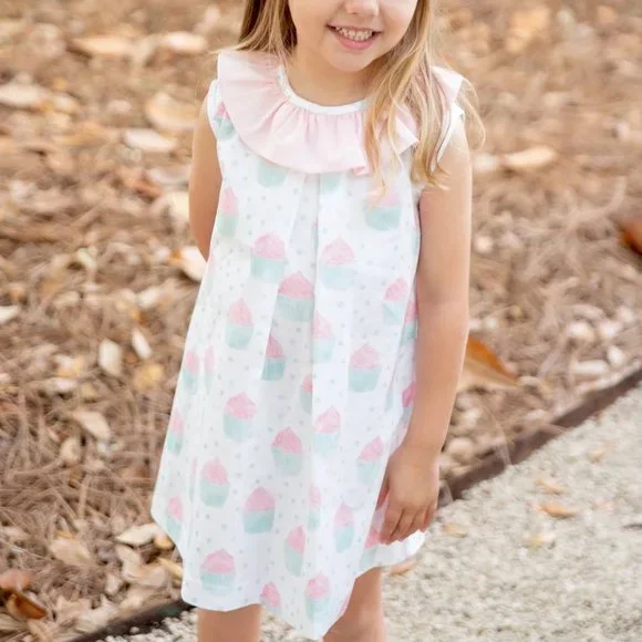 white christmas dresses James & Lottie Girls Red Cord Cece Christmas Dress with Holly Accents 4T